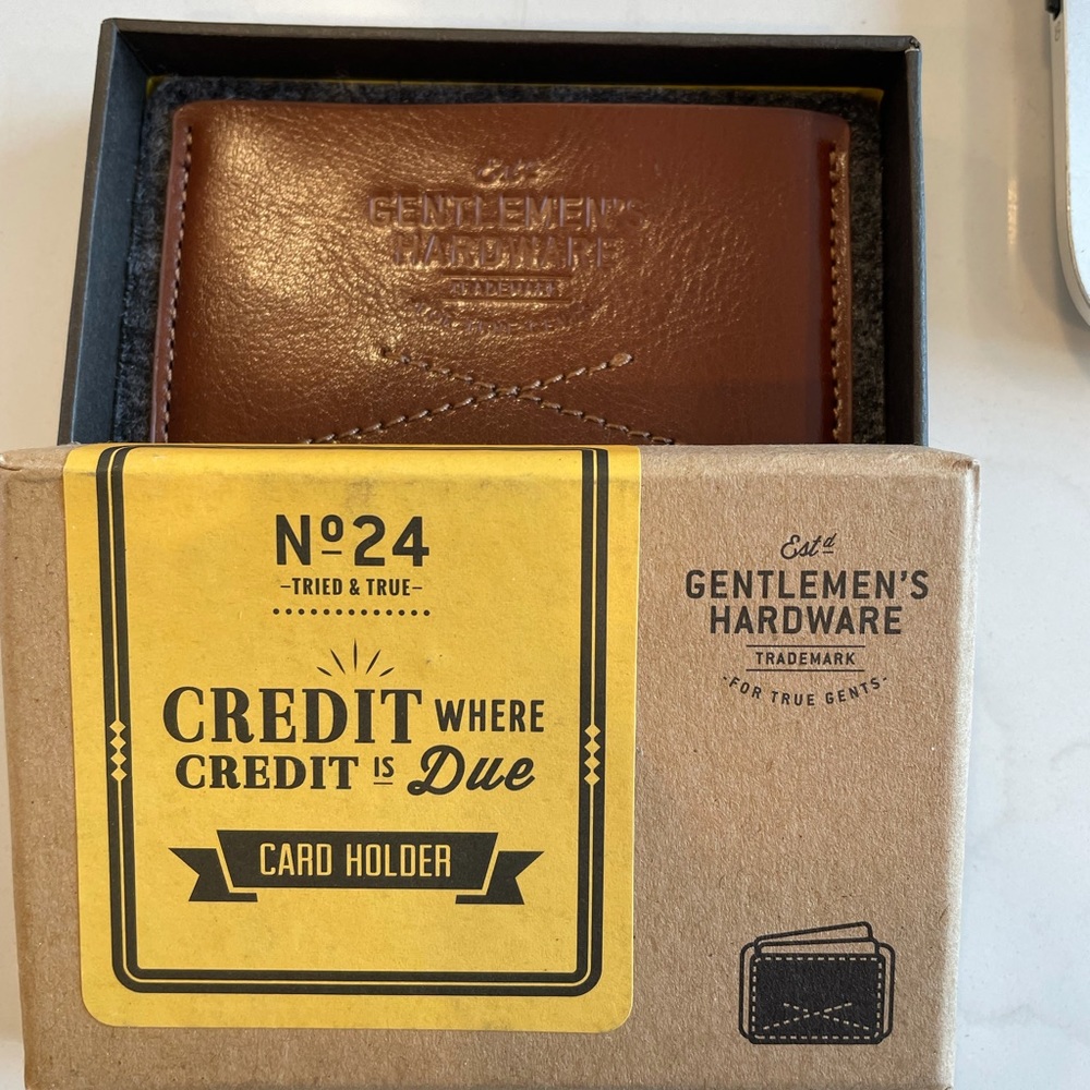 Gentlemen’s Hardware Card Holder